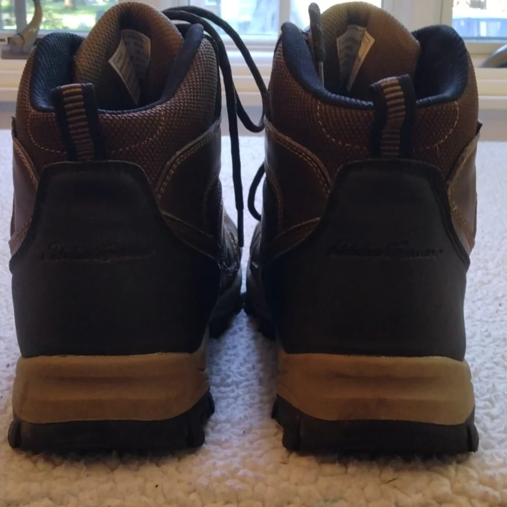 Eddie Bauer Brown Fairmont Hiking Boots 10.5 M